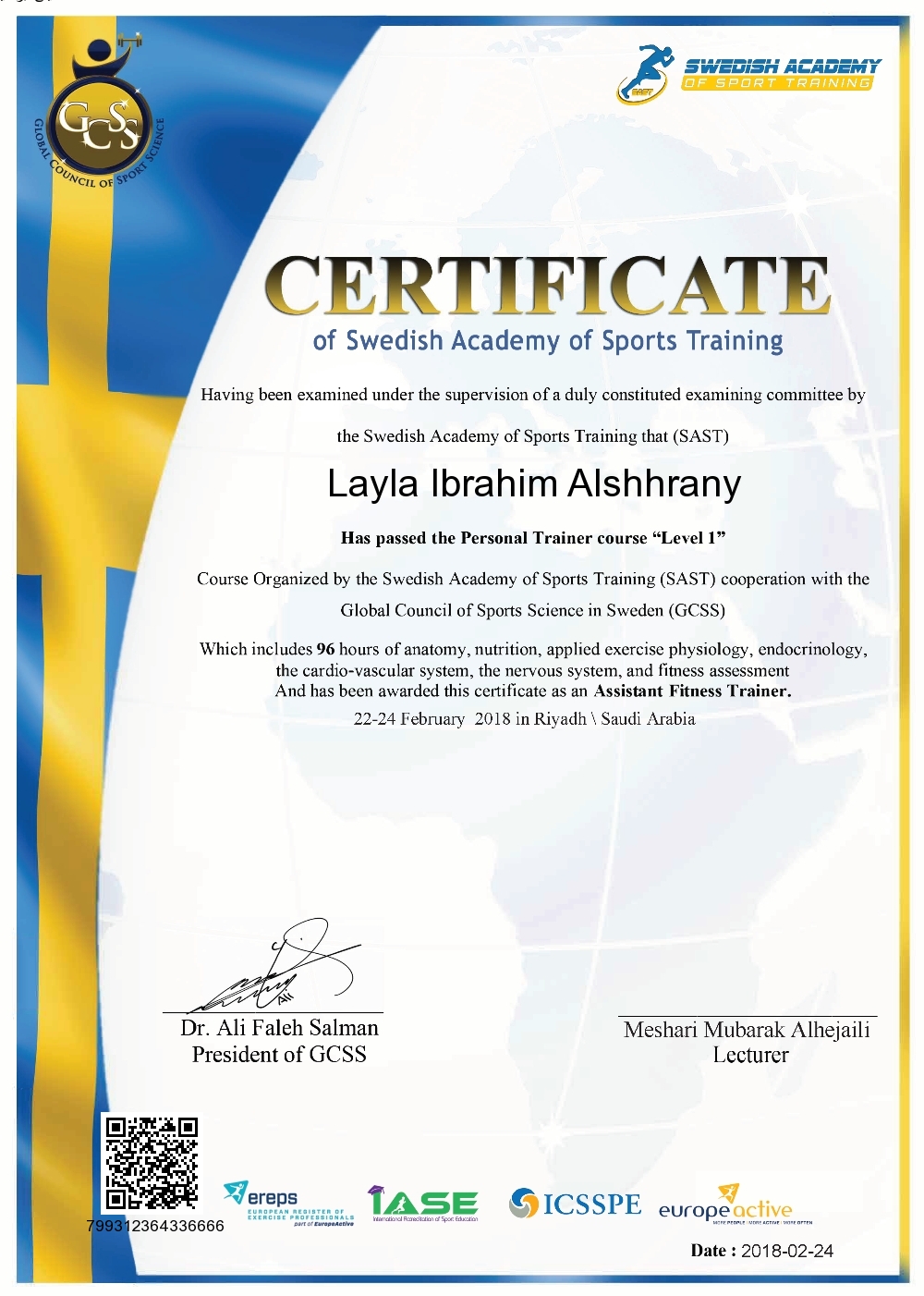 Layla Ibrahim Alshhrany